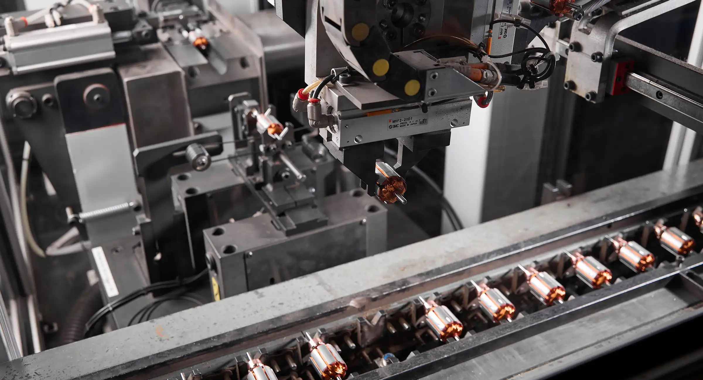 MBT: linea produttiva per elettromotori su misura a Brescia